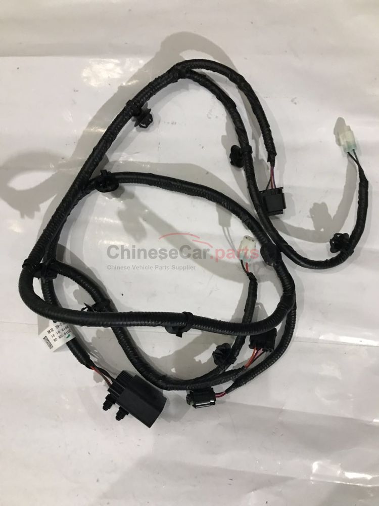 Rear bumper wiring harness