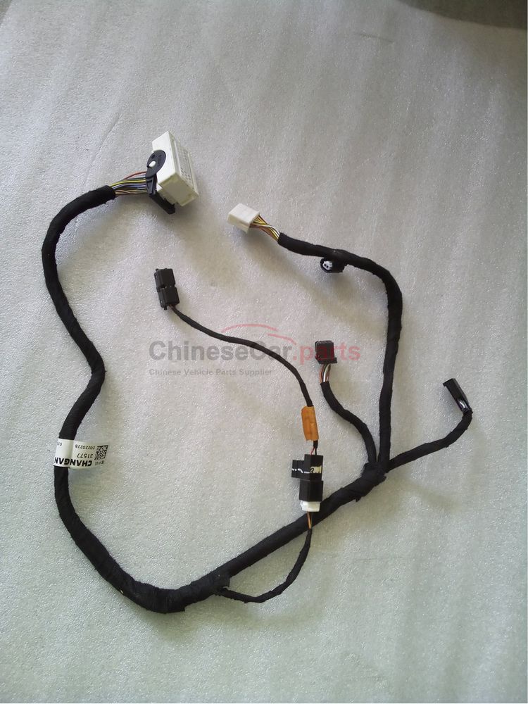 Auxiliary dashboard wire harness assembly