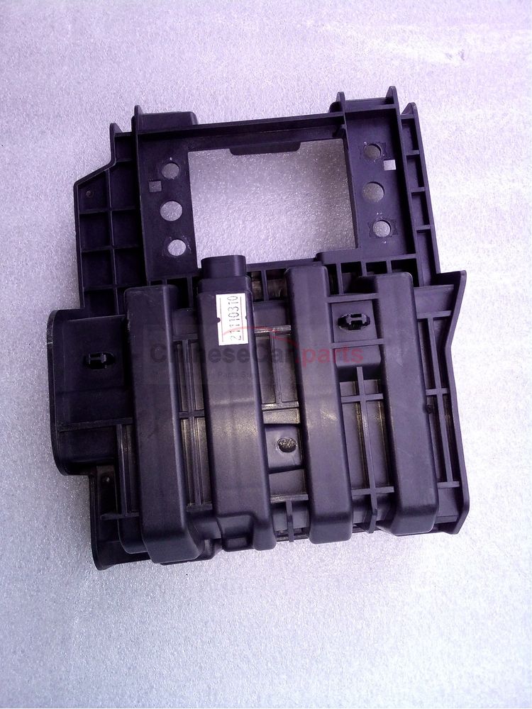 Rear cover plate of control box