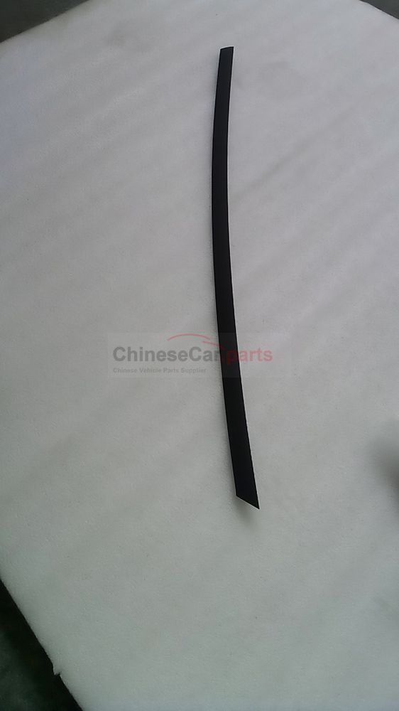 Decorative bright strip on door frame