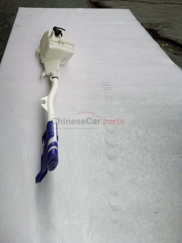 Introduce the cover support rod