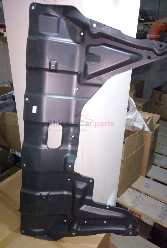 Front body deflector assembly