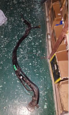 Fuel tank large iron oil pipe