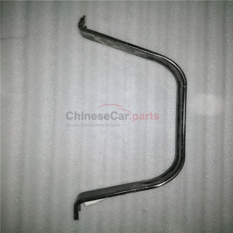 Fuel tank rear strap