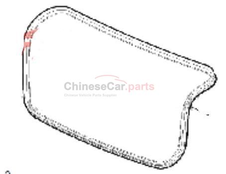 WEATHERSTRIP ASM-R/CMPT LID