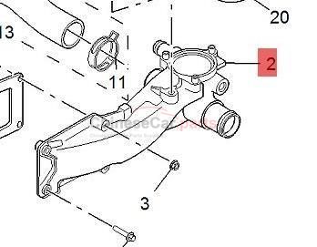 THERMOSTAT HOUSING ASSEMBLY