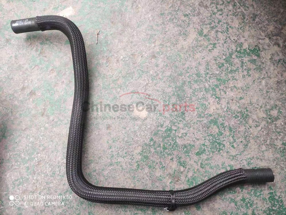 Heater outlet pipe