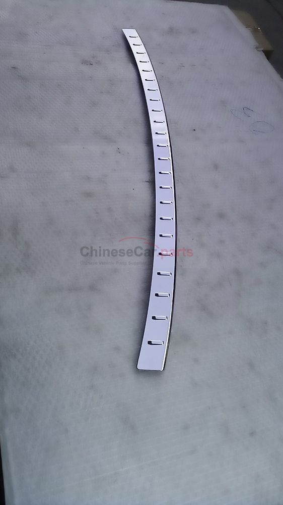 Rear bumper pedal light bar