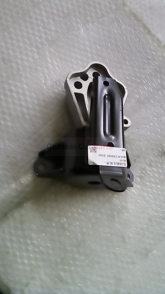 Left rubber gasket of engine