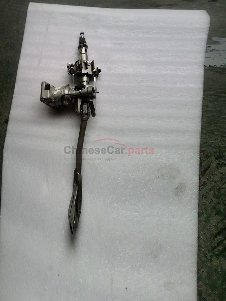 Upper and lower shafts of the steering gear